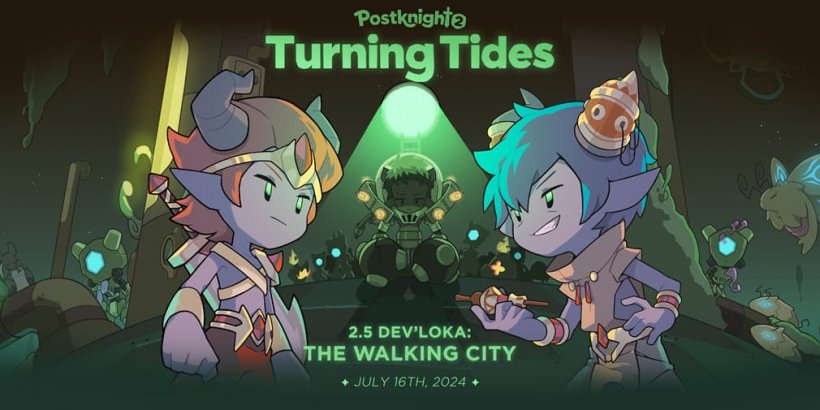 Postknight 2 Epicka historia będzie kontynuowana w nadchodzącej aktualizacji, która eksploruje Dev\'Loka: The Walking City