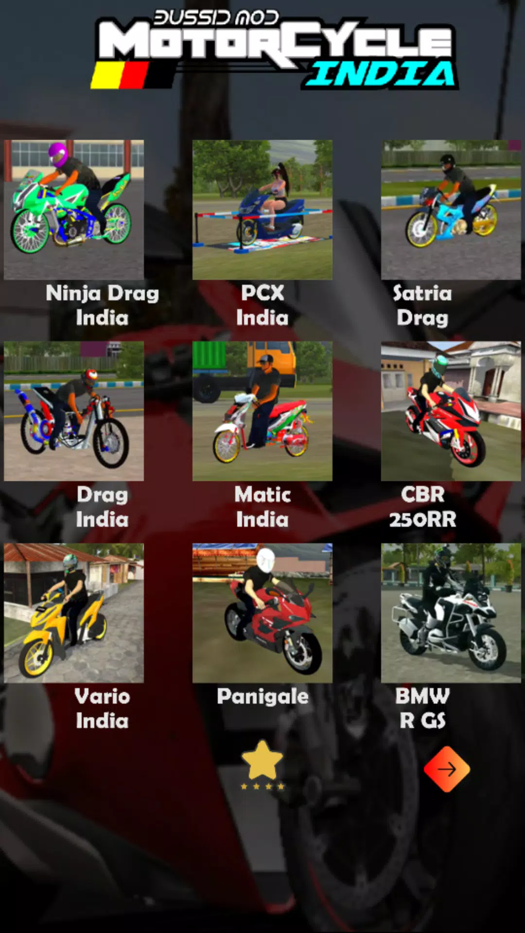 Bussid Mod Motorcycle India Captura de pantalla 1