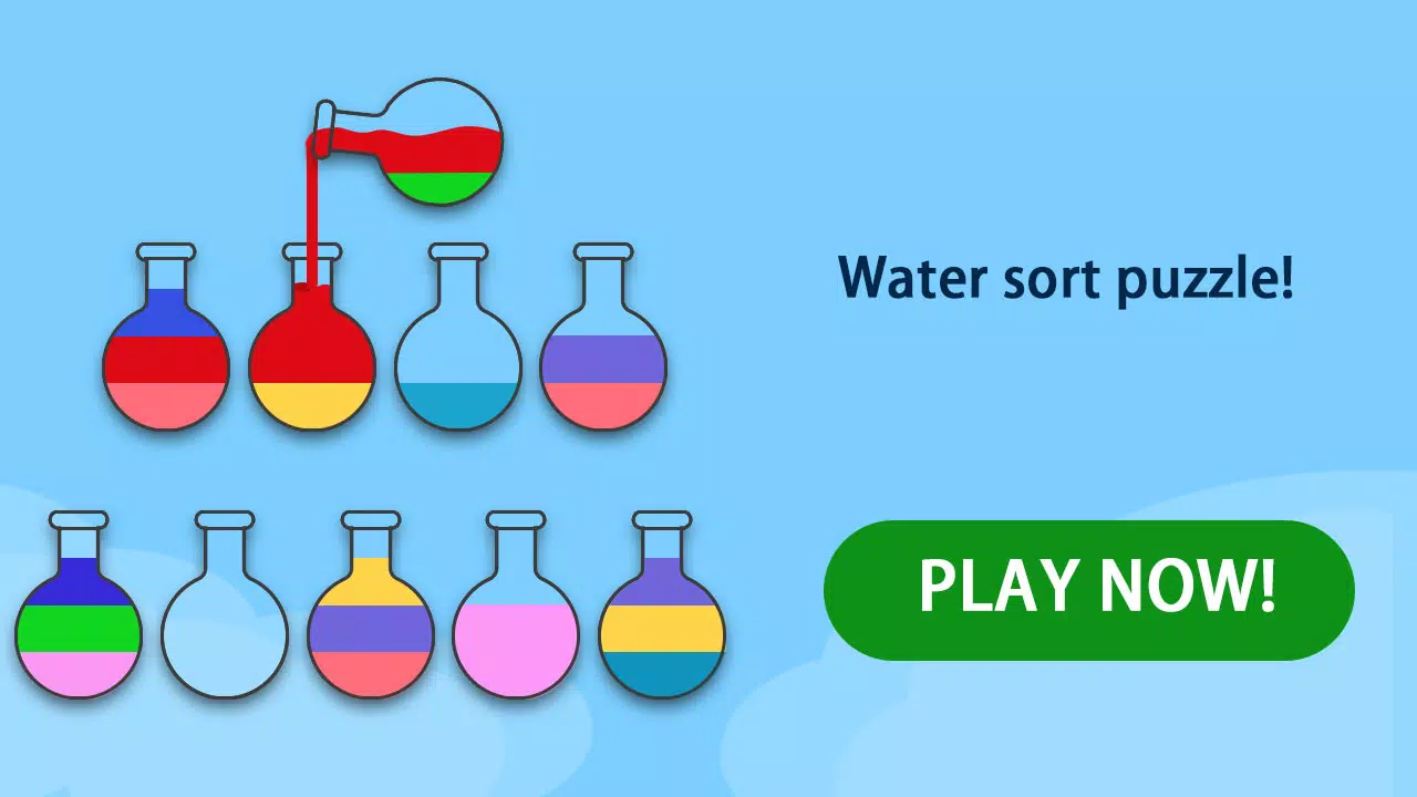 Sort Puzzle-water color puzzle Скриншот 0