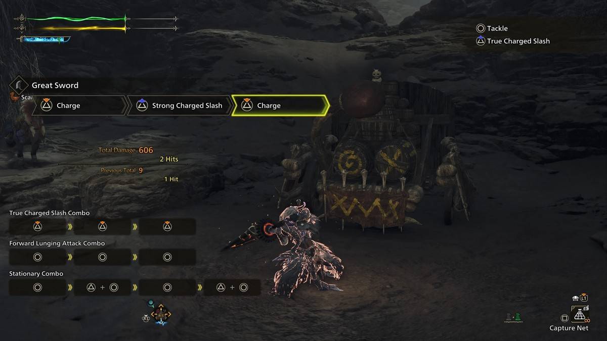 Monster Hunter Wilds harika kılıç kombinasyonları