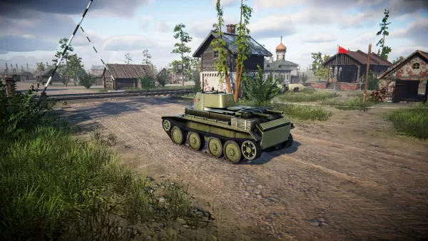 Victory Banner trench warfare scene