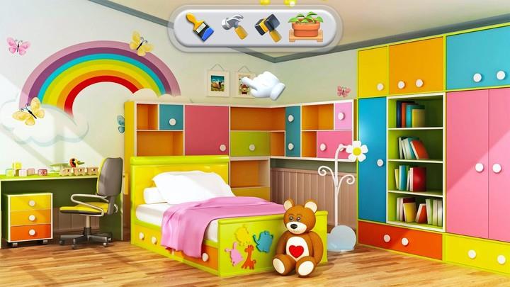 Kids Home Design : With puzzle Screenshot 2