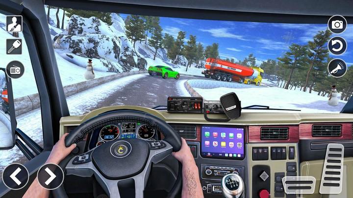 Oil-Truck Games: Driving Games Captura de tela 2