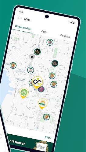 Leafly: Find Cannabis and CBD Screenshot 1