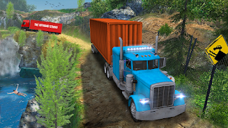 Euro Cargo Truck Driver Sim 3D Screenshot 2