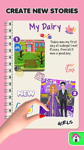 Fashion Paper Doll DIY Games স্ক্রিনশট 2