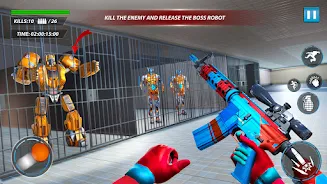 Prison Escape Robot Car Games Screenshot 1