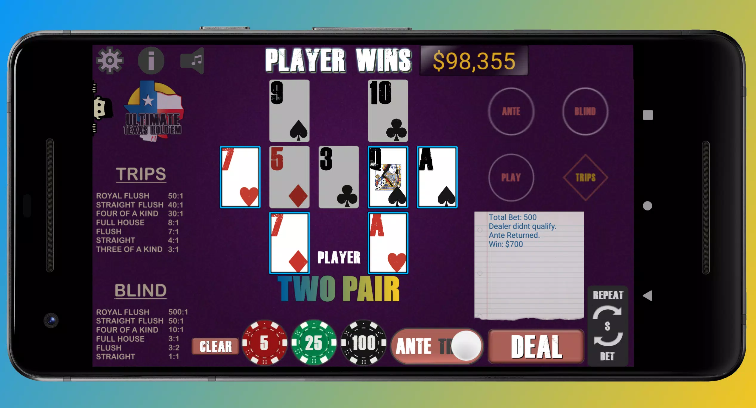 Texas Ultimate Holdem Screenshot 2