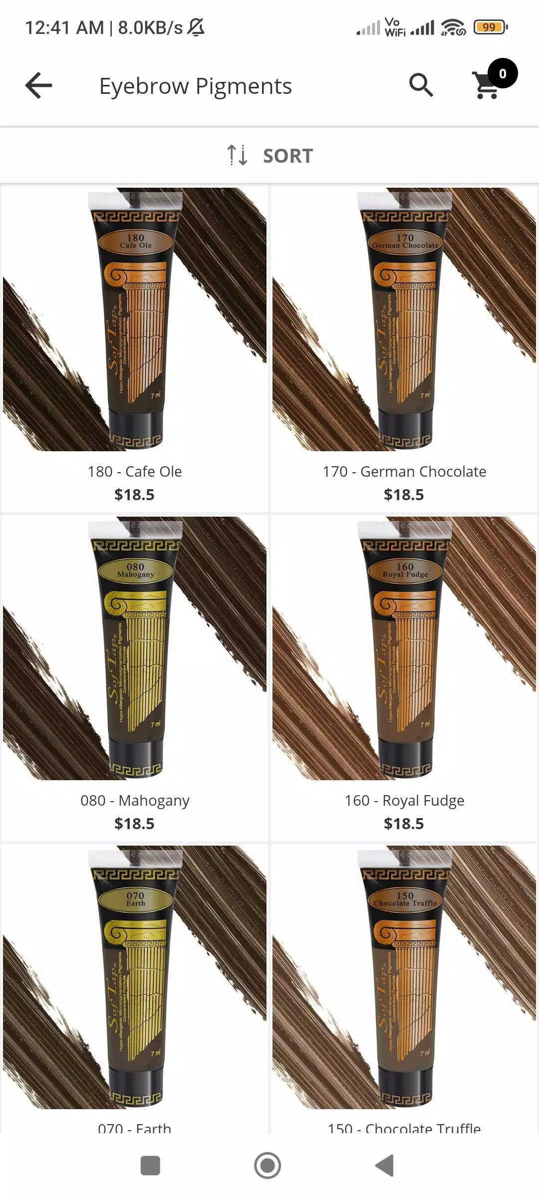 SofTap Capture d'écran 2