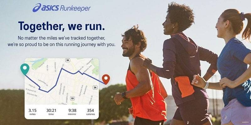 ASICS Runkeeper Courir Marcher Screenshot 0