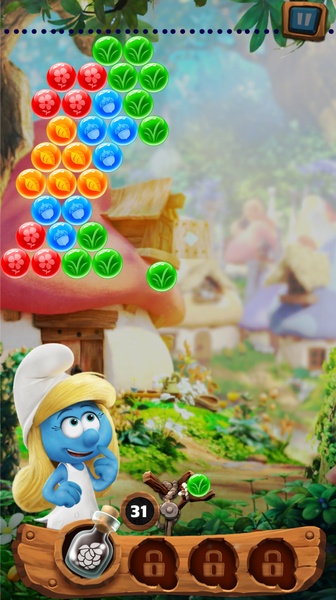 Smurfs Bubble Story 스크린샷 3