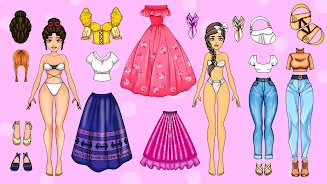 Chibi Dolls Dress Up DIY Games Schermafbeelding 3