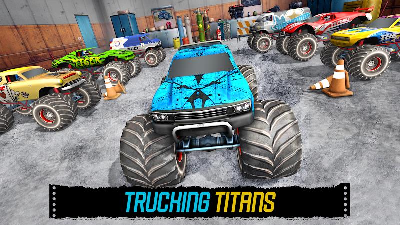 Monster Truck Parking Game 3D Скриншот 2