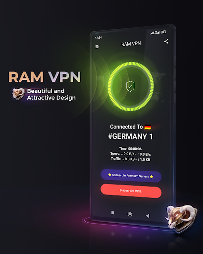 Ram VPN - Fast & Secure应用截图第1张