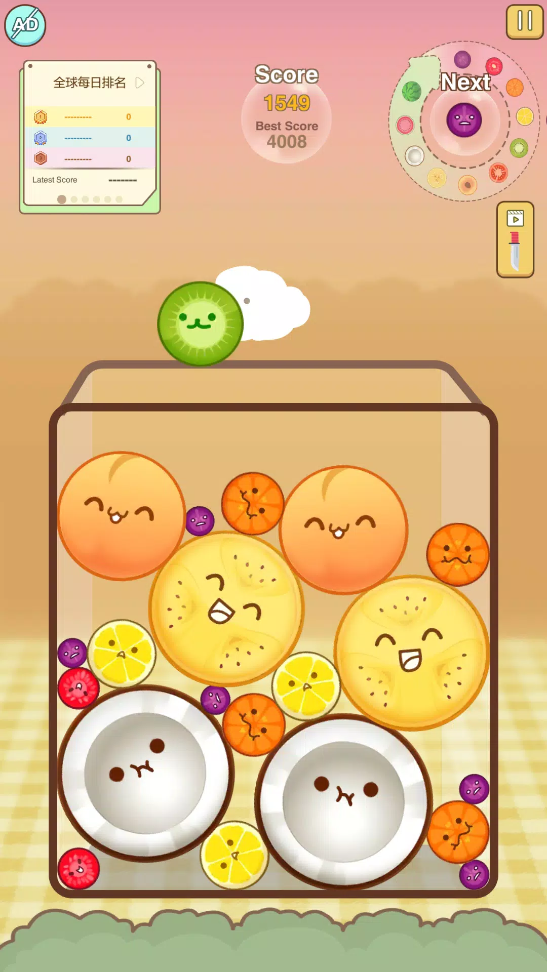 Watermelon Merge Game Ảnh chụp màn hình 3