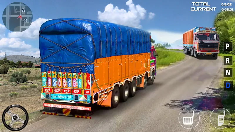 Indian Driver Cargo Truck Game Capture d'écran 2