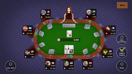 Schermata Texas holdem poker king 2