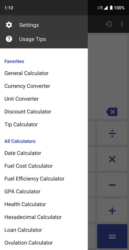 ClevCalc - Calculator Ekran Görüntüsü 0