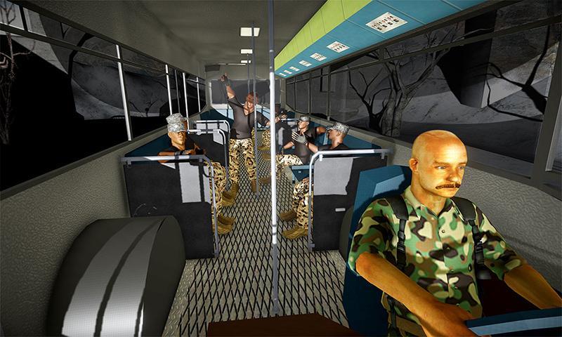 Army Bus Driving Simulator ภาพหน้าจอ 2