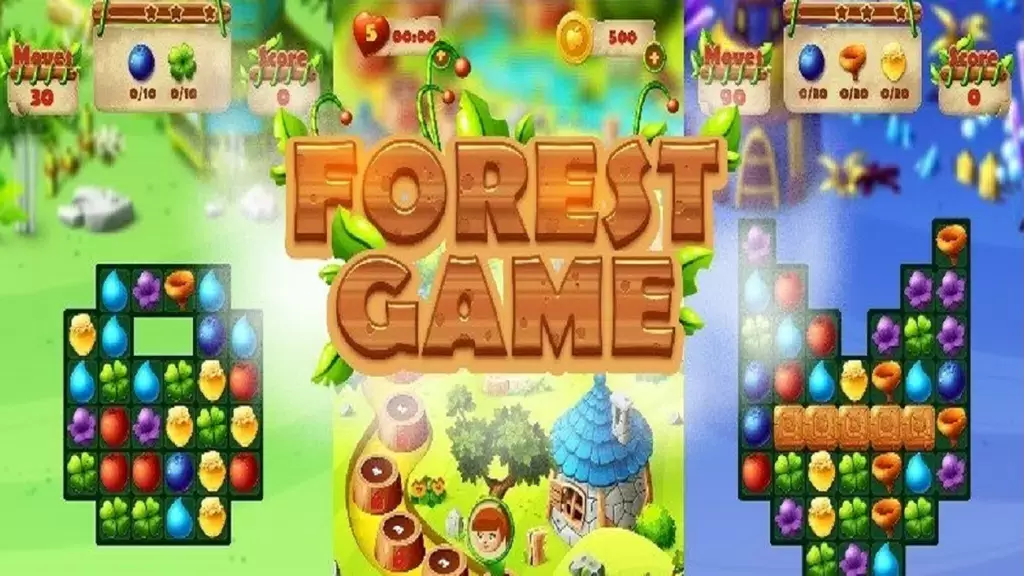 Fairy Forest - match 3 games Ảnh chụp màn hình 3