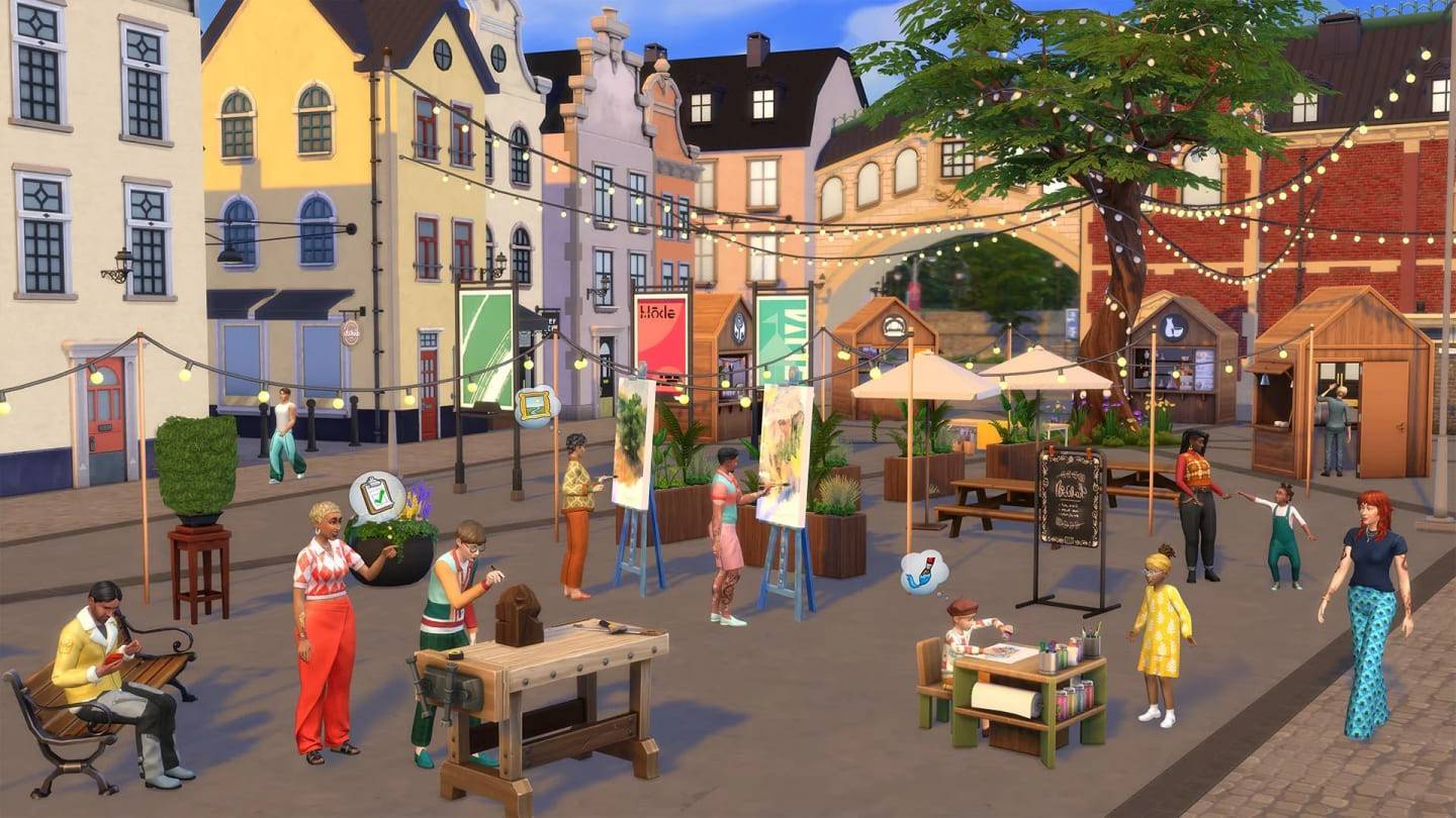 EA обнаруживает Sims 4: Expansion Gamiplay Expansion и Hobbies