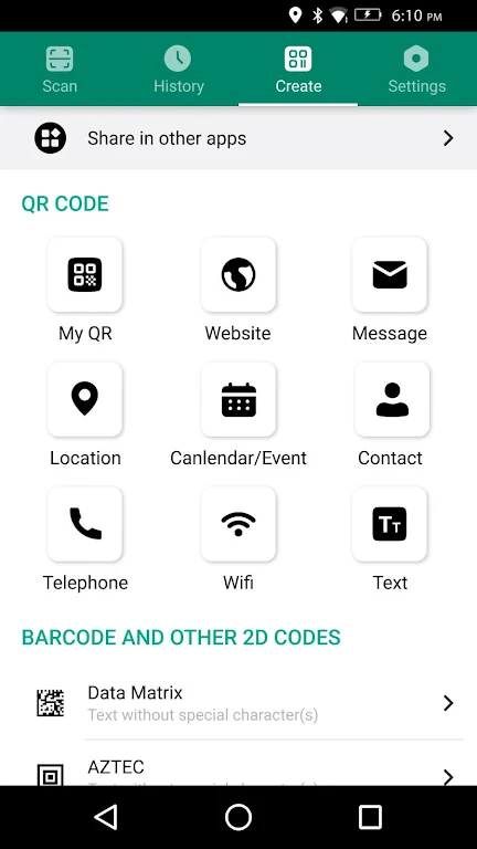 Barcode & QR code scanner Capture d'écran 2