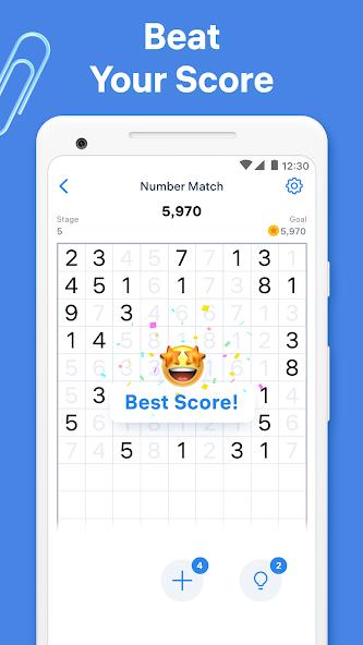 Number Match - Number Games Mod 스크린샷 1