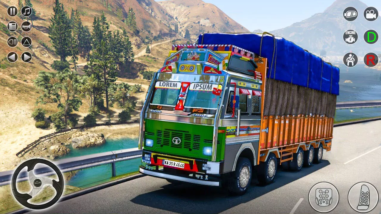 Indian Cargo Truck Game 2024 スクリーンショット 1