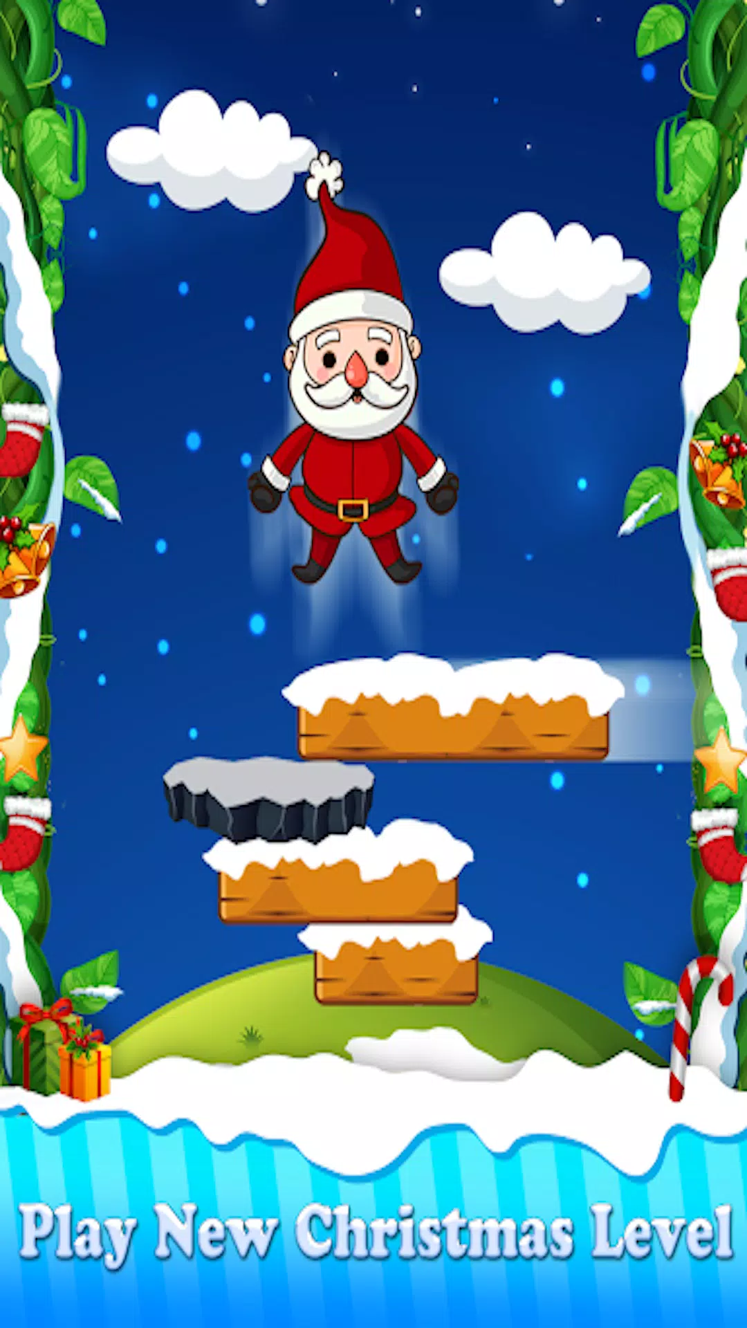 Christmas Game Santa Jump 2024 Скриншот 1