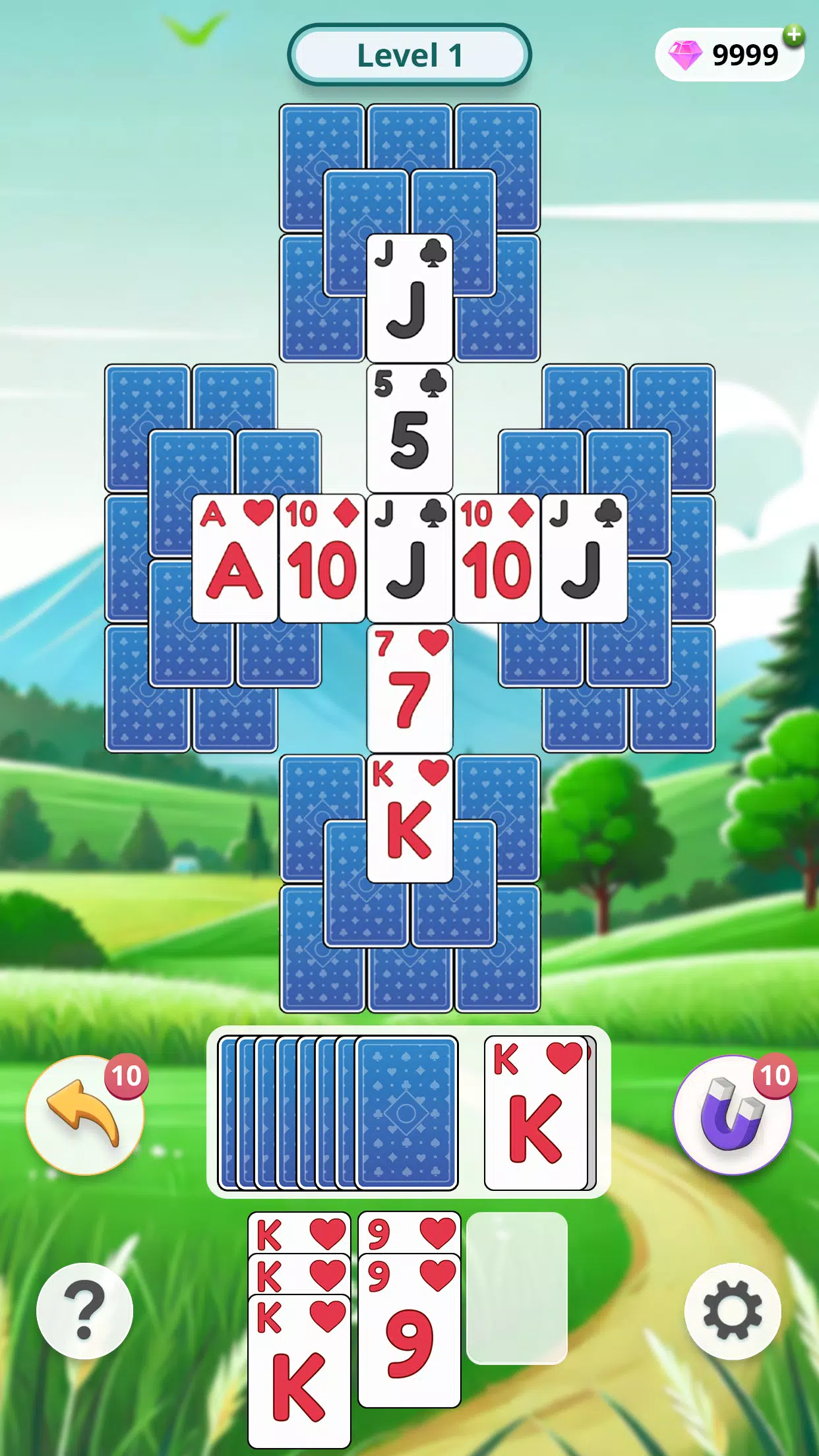 Solitaire Tile ဖန်သားပြင်ဓာတ်ပုံ 2