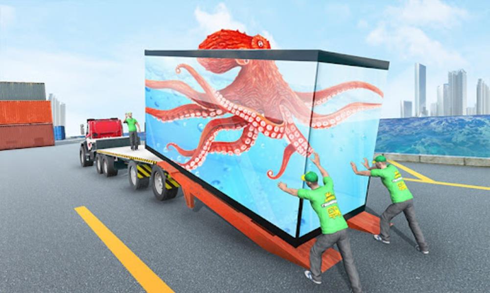 Schermata Sea Animal Transporter 2018: Truck Simulator Game 2