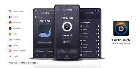 Earth VPN - VPN Proxy Server স্ক্রিনশট 0