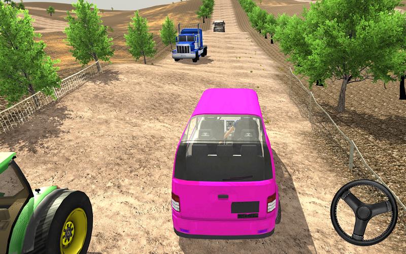 Offroad Mountain Car Simulator: Taxi Driving 2021 स्क्रीनशॉट 2