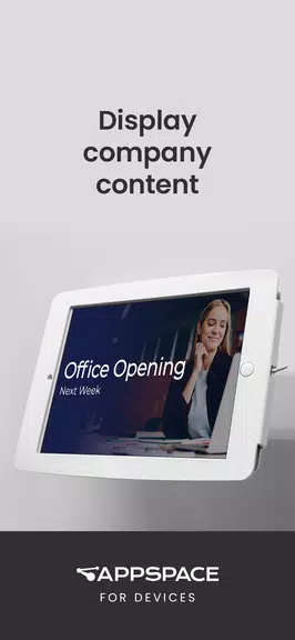 Appspace for Devices Скриншот 1