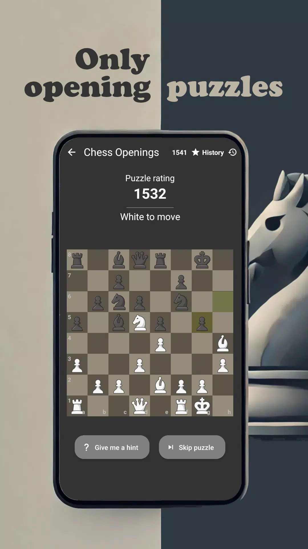 Chess Opening Tactics Capture d'écran 2