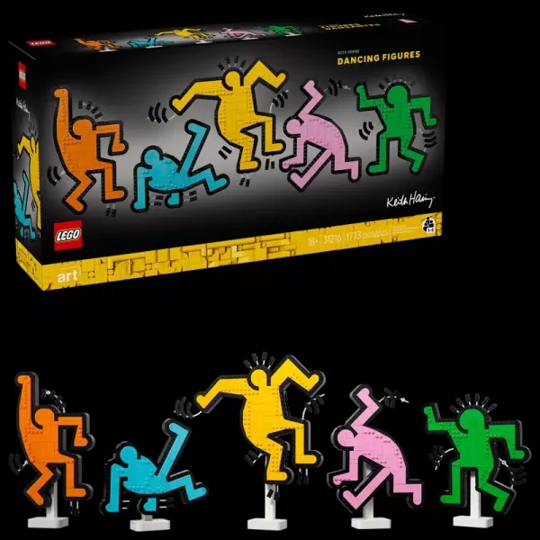 樂高藝術：基思·哈林（Keith Haring） - 跳舞人物