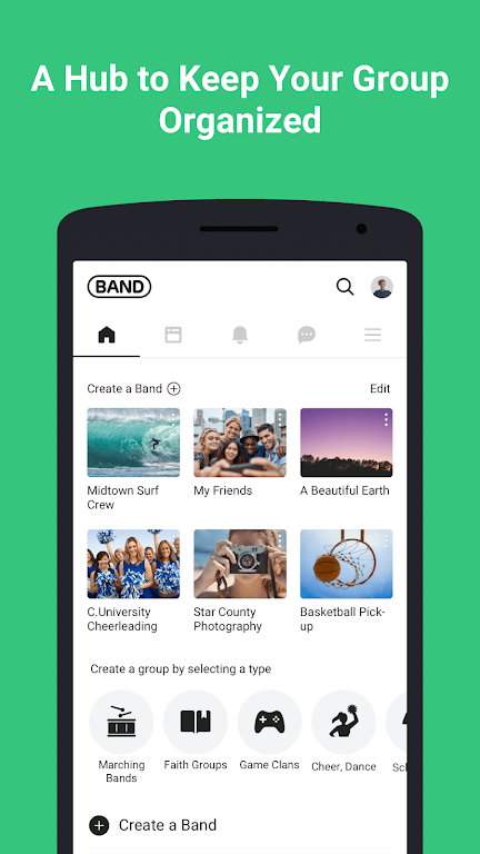 BAND-群组&社区应用截图第0张