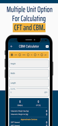 CBM Calculator スクリーンショット 2