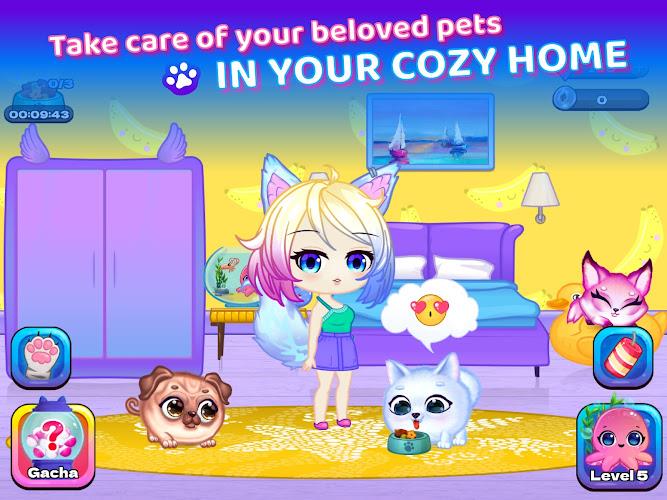 Fluffy Pets World Color Lines スクリーンショット 2