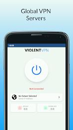 Violent VPN - Unlimited VPN Screenshot 1