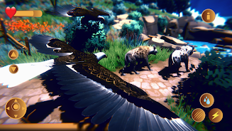 Eagle Simulator 3D Falcon Bird 螢幕截圖 3
