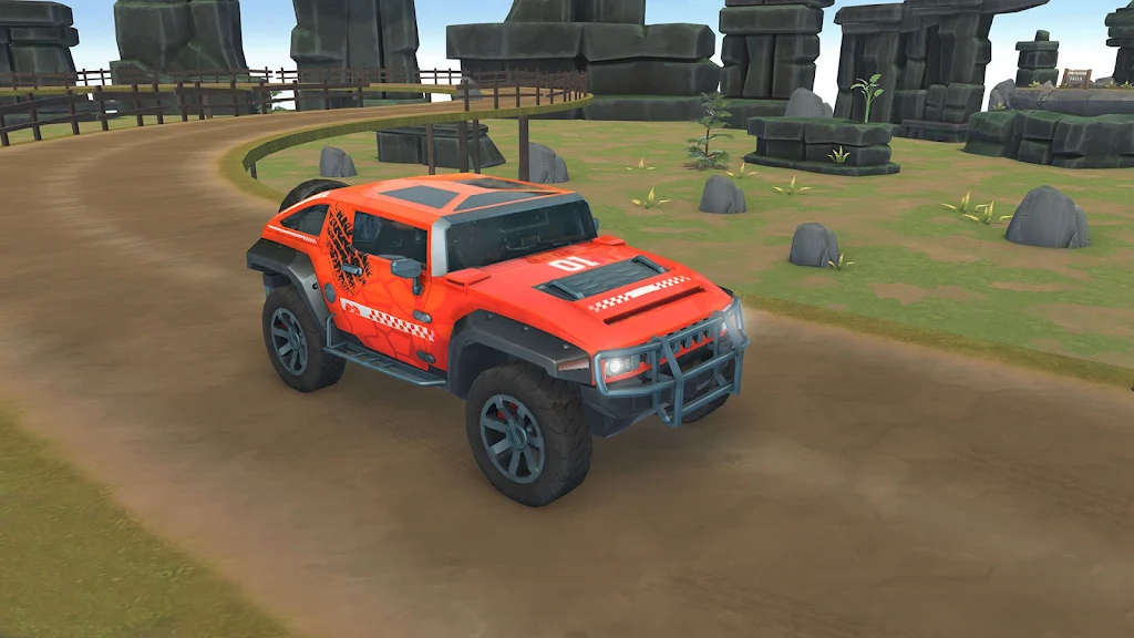 Mountain Hill Offroad Parking 螢幕截圖 3