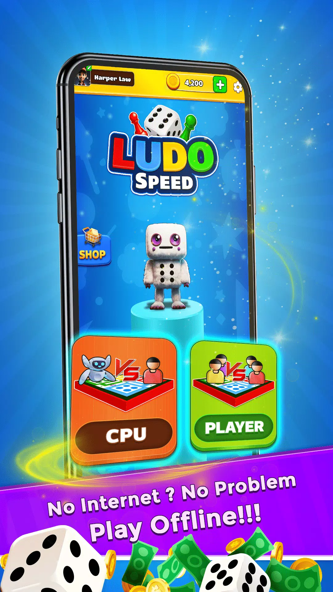 Ludo Speed - Dice Game Fun! ภาพหน้าจอ 2