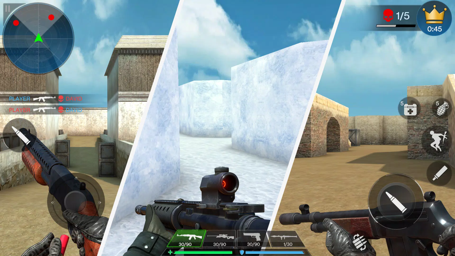 Counter Strike GO: Gun Games 螢幕截圖 1