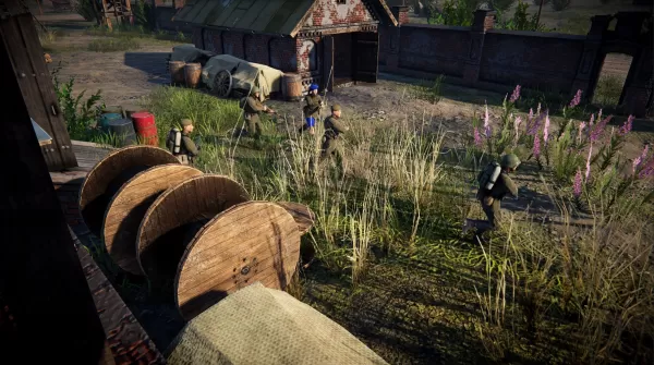 Victory Banner squad command interface