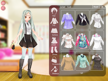 Anime Girl Creator & Dress Up Ekran Görüntüsü 2