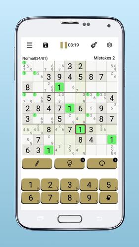 Sudoku - 4x4 6x6 9x9 16x16 Zrzut ekranu 3