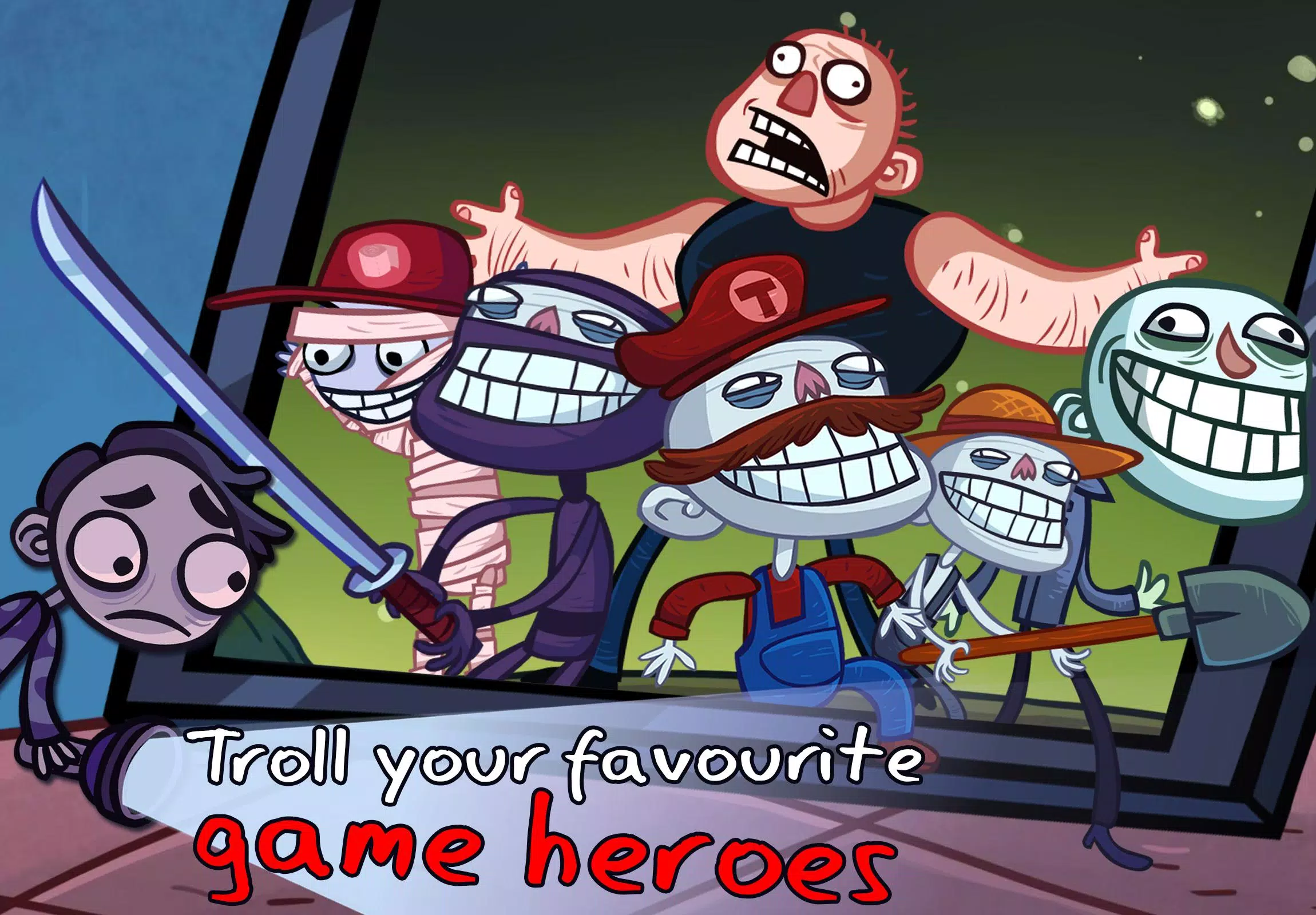 Troll Face Quest: Video Games Ảnh chụp màn hình 1