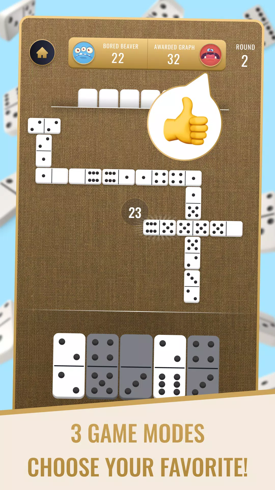 Classic Dominoes: Board Game 螢幕截圖 2