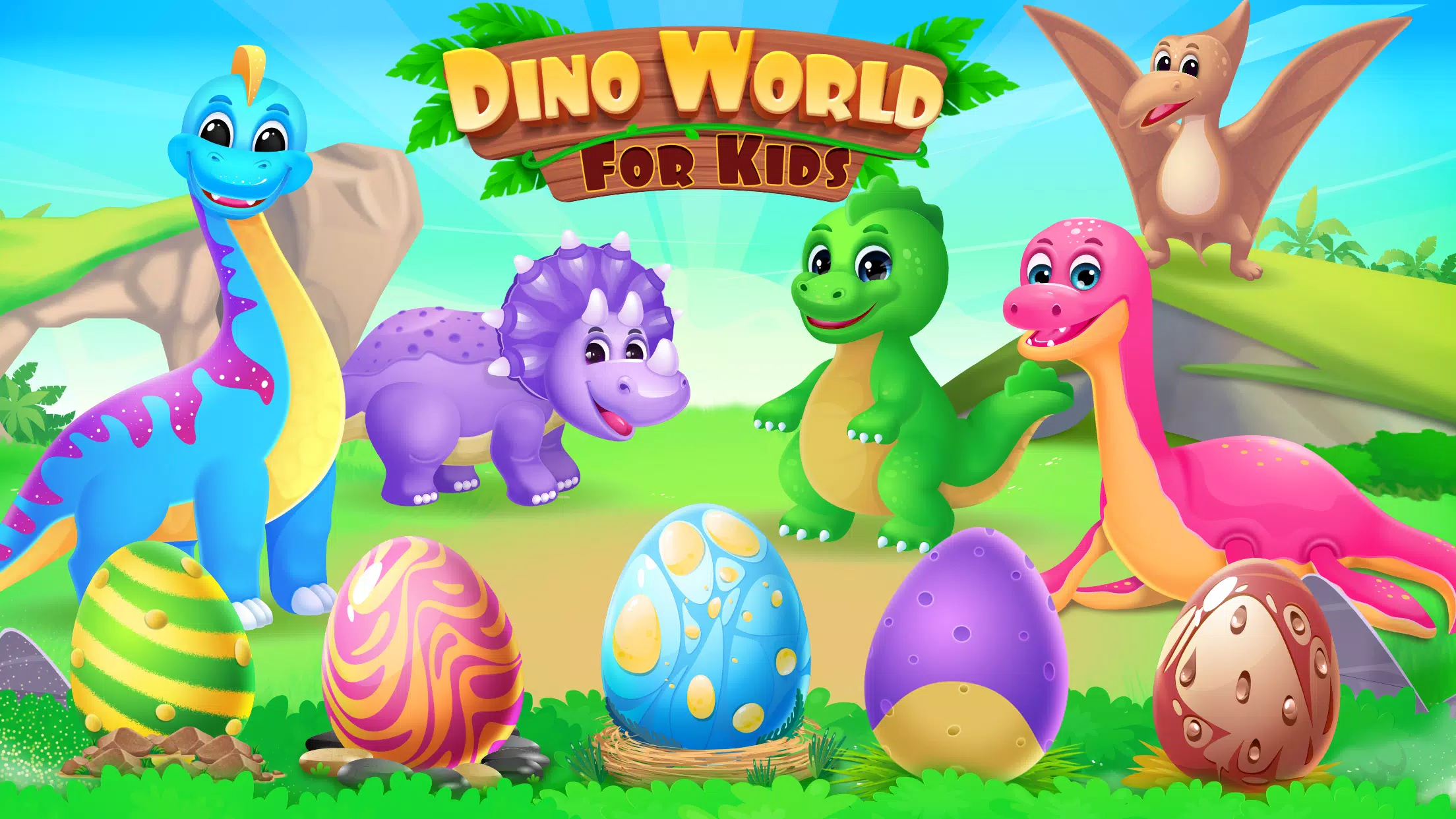 Dino World Jurassic for Kids Zrzut ekranu 0